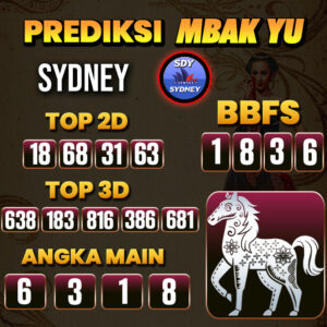Prediksi Togel Sydney Pools 10 Juni 2025